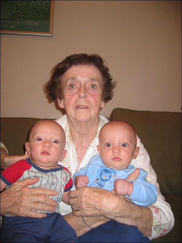 Auntie Anne with Sebastian & Owen